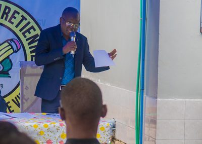 Photo du Chef d'Etablissement : Tharcisse Kiangebeni